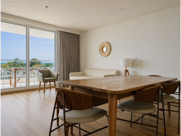 APARTAMENTO FRENTE AL MAR EN VENTA - BELLO HORIZONTE, SANTA MARTA