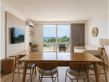 APARTAMENTO FRENTE AL MAR EN VENTA - BELLO HORIZONTE, SANTA MARTA