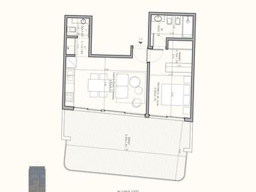 VENTA 2 AMBIENTES CON TERRAZA PALERMO HOLLYWOOD | UNIDAD 3 PISO 11