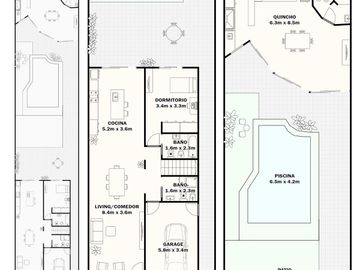 Venta Casa 4 Ambientes con Pileta, Quincho, Terrazas y Garage – Parque Chacabuco