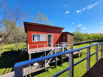 OPORTUNIDAD en Tigre , 3 CABAÑAS  + Domo Rio Sarmiento a 5 min Puerto de Frutos