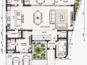 Venta Casa 4 Dormitorios en Los Cardos de Hormigón