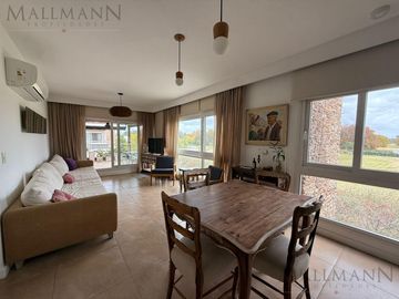 Venta y Alquiler Departamento 2 Amb con Muebles en Pilará con Vista al Golf