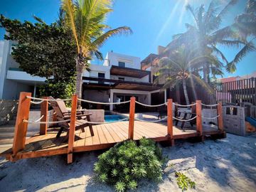 Casa de playa en VENTA  frente al Mar entre Chicxulub y Uaymitún