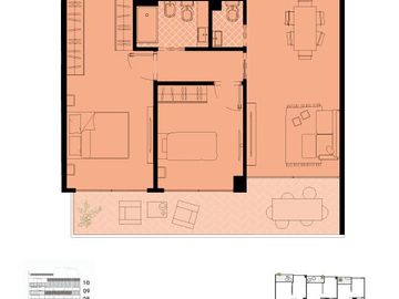 3 ambientes con toilette en Vona Maure II - Chacarita. EN VENTA!