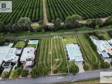 Terreno de 802 m2 en VENTA I Country San Pablo