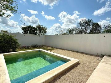 CASA NUEVA CON AMPLIO TERRENO  EN VENTA – DZITYÁ, MÉRIDA, YUCATÁN