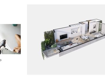 Departamento monoambiente en venta en Palermo Hollygood