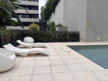 Dos ambientes con gran patio en Caballito
