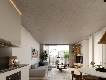 Ambiente y medio en Vona Maure II - Chacarita. EN VENTA!