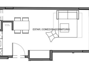 Departamento en venta Monoambiente en Belgrano a estrenar!