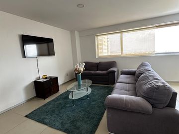 Depto amueblado 92m² 2 rec | Biosfera Towers Juriquilla | $20,000