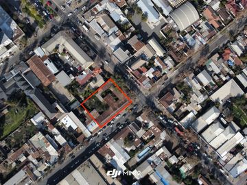 Terreno 1.319 m2, centro de San Bernardo