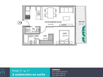 Venta 2 amb a estrenar super moderno