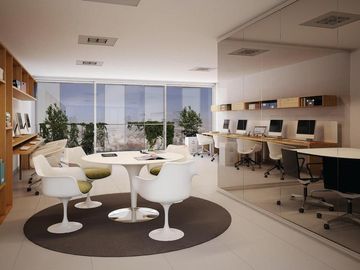 Oficina - Departamento -  Belgrano - Av Libertador 5800 5900 - Planta Libre - de Pozo - A estrenar