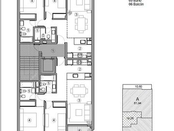VENTA - Brown / España - 09 01 - 3 dorm - Piso Exclusivo