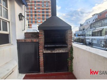 Alquiler Departamento 2 ambientes amoblado en Recoleta! Con Balcón y Parrilla.