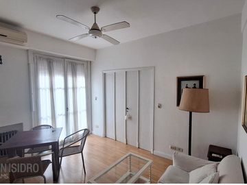 Alquiler Departamento 2 ambientes amoblado en Recoleta! Con Balcón y Parrilla.