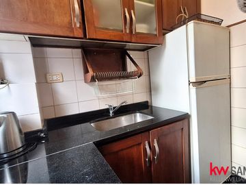 Alquiler Departamento 2 ambientes amoblado en Recoleta! Con Balcón y Parrilla.