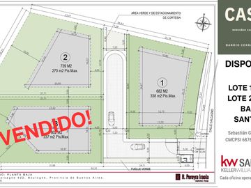 Lote en Barrio Privado, Exclusivo, en el corazón de Santa Rita, La Horqueta!!