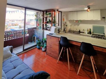 Departamento Nataniel Cox 2 Dormitorios 1 Baño. Santiago