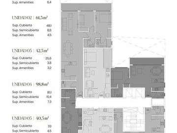DEPARTAMENTO 2 AMBIENTES VENTA PALERMO A ESTRENAR