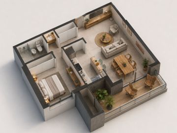 Departamento en venta 2 ambientes Quilmes centro