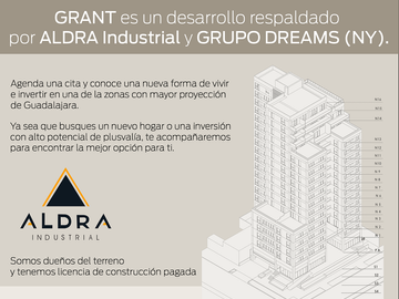 GRANT — Venta Deptos. en Ladrón de Guevara desde $4'397,600| Depas 1, 2 y 3 rec