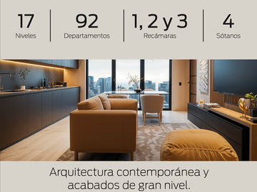 GRANT — Venta Deptos. en Ladrón de Guevara desde $4'397,600| Depas 1, 2 y 3 rec