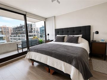 Amplio y moderno departamento en Las Condes