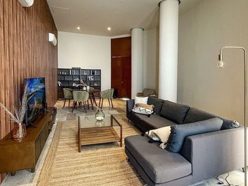 Departamento en venta amueblado, equipado frente a la playa, Telchac Puerto