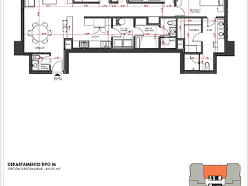 Departamento RENTA WEST, VALLE PONIENTE