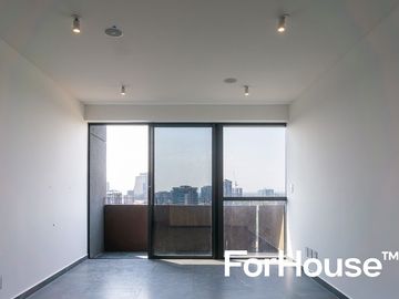Departamento con terraza en renta en Encore San Ángel