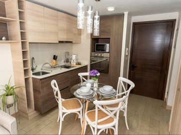 DEPARTAMENTO 1D1B EN VENTA A PASOS METRO SANTA LUCÍA, 34 M2