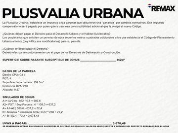 Venta de Lote en Chacarita.