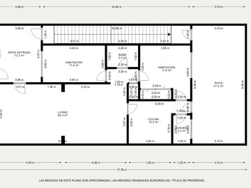 Venta casa 6 ambientes tipo PH con patio y balcon