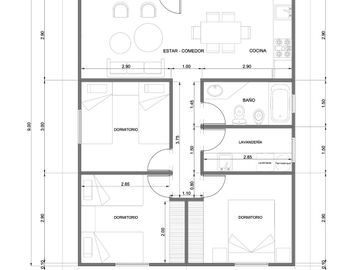 VENTA CASAS INDUSTRIALIZADAS MINIMALISTA MENDOZA