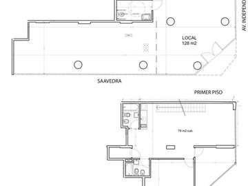 Alquiler local comercial +depto San Cristobal CABA