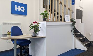 Uso de oficina privada bajo demanda en HQ Santiago, Alameda Santa Rosa {{city}}