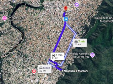 VENTA TERRENO 480 M2 CARLOS PAZ ESCRITURA VISTA