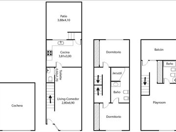 VENTA DUPLEX 4 AMB - FLORIDA