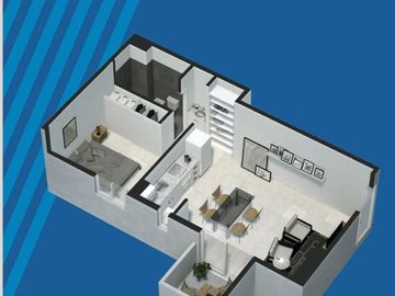 VENTA DEPTO EN POZO ALTA CORDOBA 1 DORM