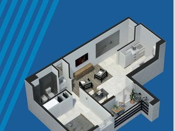 VENTA DEPTO EN POZO ALTA CORDOBA 1 DORM