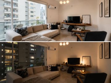 2 ambientes piso entero con cochera