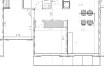 Departamento tres ambientes - con cochera - Lanusita