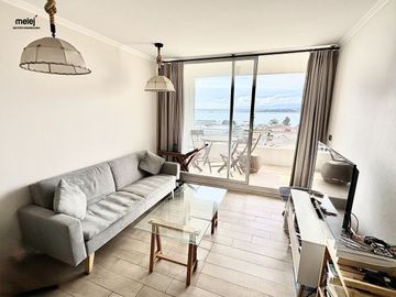 Vende departamento Costa de Montemar con vista al mar