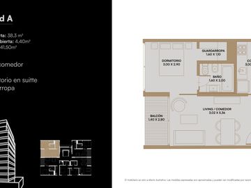 Departamento en Venta en Caseros. 2 Amb. Full Amenities