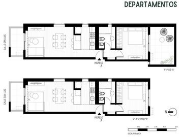 Venta 1 dormitorio balcón al frente norte ventilación cruzada financiación