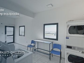 Departamento 2 dormitorios. Con balcón. A Estrenar. Edificio Paseo Gallesio, Zárate Centro