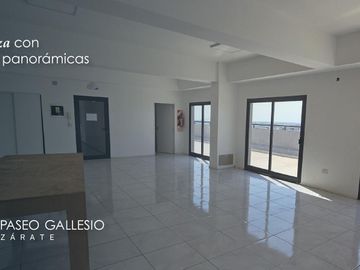 Departamento 2 dormitorios. Con balcón. A Estrenar. Edificio Paseo Gallesio, Zárate Centro